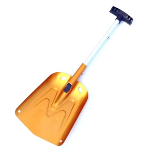 Azull Entfernbare Ausziehbare Schneeschaufel Klappbare Schaufel f¨¹r Garten, Strand, Auto, Metall-Schneeentferner Winter von Azull