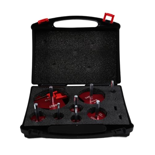 Azull PVC-Rohraufweiter-Set f¨¹r Standard 1/2-Bohrer. PVC-Fittings-Sparer, PVC-Rohraufweiterwerkzeug, PVC-Steckdosen-Sparer. von Azull
