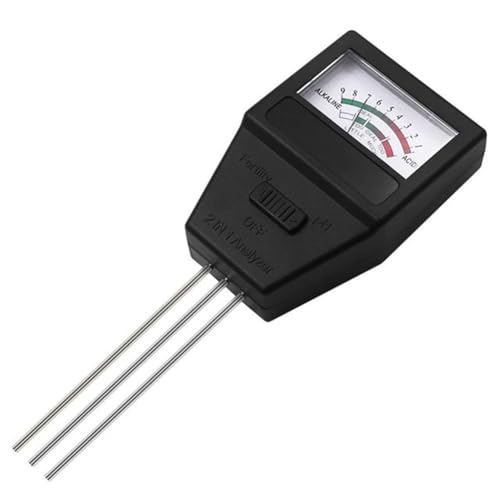 Azull Professionell für Gartenpflanzen Blumen Säuremessgerät Boden-Hygrometer Boden-PH-Tester von Azull