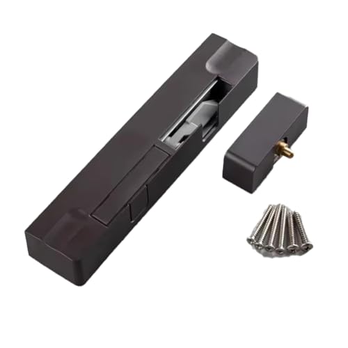 Azull Türschließer-Stopper Automatischer Türöffner Retractable Stopper für Automatischen Türschließer Schwarz Links Offene Tür von Azull
