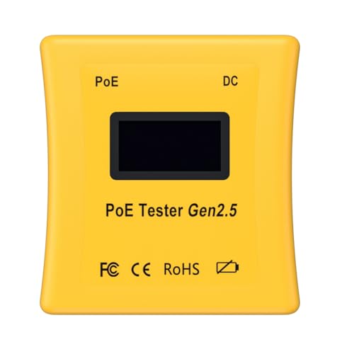 Azull Verbessertes 802.3bt 90W PoE-Tester POE-Tester Gen2.5 Prüfen Sie die Tatsächlich Benötigte Leistung OLED Azull Verbessertes 802.3bt 90W PoE-Tester POE-Tester Gen2.5 Prüfen Sie die Tatsächlich Benötigte Leistung OLED von Azull