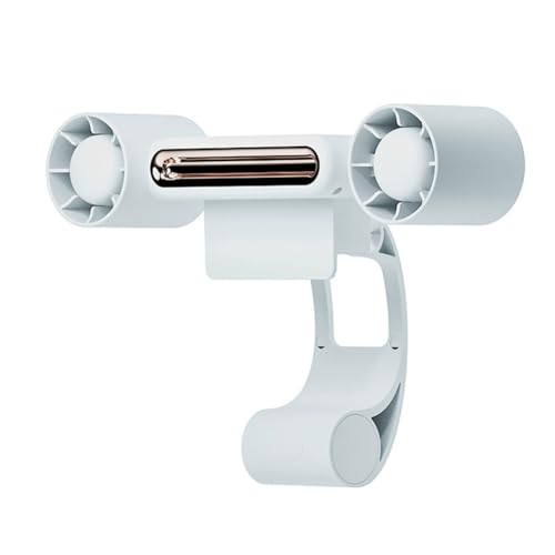 Azull Viergang-H?ngesiebkleiner L¨¹fterDoppel-TurbineVier-Gang-LeiseL¨¹fterVier-Gang-Wind, Beliebig Einstellbar. Doppel-Turbinenbl?tter, Windkraftleichte Bedienung, Nicht St?rend f¨¹r Menschen. We von Azull