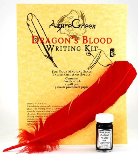 Dragon's Blood Schreibset von AzureGreen