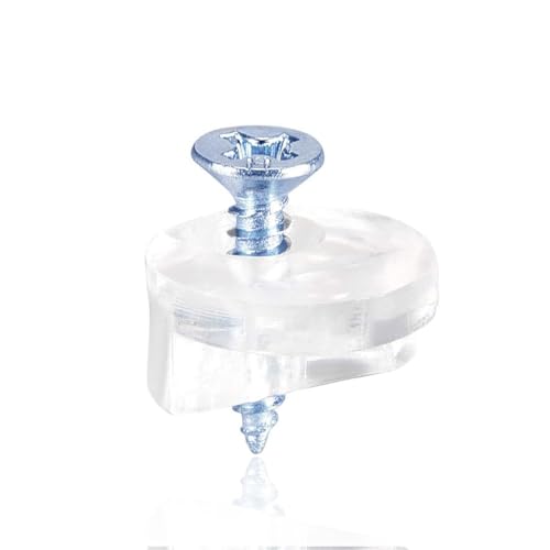 AzureRay 20 Stück Glashalter und Spiegelhalterung Clips Set, 13mm Durchmesser geeignet für Türen und Fenster von AzureRay