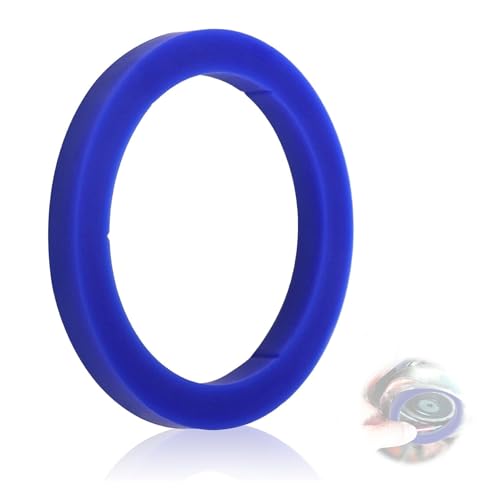 AzureRay Siebträger Dichtung E61, O-Ring Espressomaschine Hochwertiges Silikon, Dichtung für E61 Brühgruppe mit Längerer Lebensdauer & Optimaler Abdichtung, ø 73 x 58 x 8,5mm Blau für E61 Gruppe von AzureRay