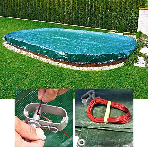 Azuro Winterabdeckung für ovale Pools 9.10 x 4.60 m Azuro Winterabdeckung für ovale Pools 9.10 x 4.60 m von Azuro