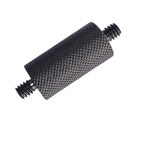 1/4 "Stativschraube Doppelendes Aluminiumadapter Mit Einem Knurled Grip Für Fotografie Stützschraubadapter von Azxcvbnm