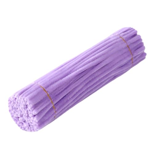 1. 100pcs Weiche Plüschrohr 30cmx6mm Farbenfrohe Biegbare Stiele Für Kinder Handwerksschule Kunst Wohnkultur Buntes Verdrehtbares Handwerksstock von Azxcvbnm