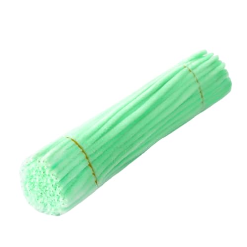 1. 100pcs Weiche Plüschrohr 30cmx6mm Farbenfrohe Biegbare Stiele Für Kinder Handwerksschule Kunst Wohnkultur Buntes Verdrehtbares Handwerksstock von Azxcvbnm