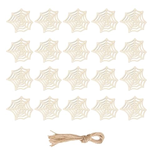 20pcs Handgefertigtes Holz Hängend Halloweens Dekorationen Easy Assembly Urlaubshandwerksprojekt Für Kinder Erwachsene Holz Halloweens Dekoration von Azxcvbnm