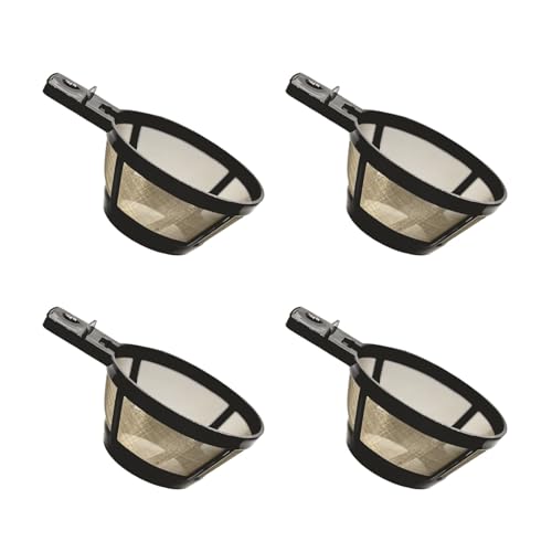 4PCS Multifunktional Kaffeefilterkorb Langzeitkaffeefilter Maschen von Azxcvbnm