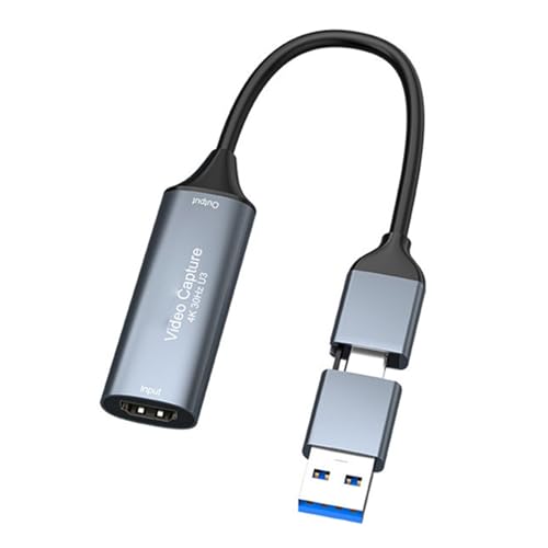 Azxcvbnm 4K60Hz Typ C USB3.0 Videoaufnahmekarte Low Latency Video Grabber Datensatzadapter Für Spiele Und Live Rundfunk Azxcvbnm 4K60Hz Typ C USB3.0 Videoaufnahmekarte Low Latency Video Grabber Datensatzadapter Für Spiele Und Live Rundfunk von Azxcvbnm