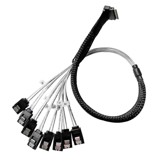 Azxcvbnm Hohe Leistungen Slimline SAS4.0 SFF 8654 Bis 8port SFF 8087 Minisas Kabel Zur Verbesserung Der Serverspeicherkapazität Azxcvbnm Hohe Leistungen Slimline SAS4.0 SFF 8654 Bis 8port SFF 8087 Minisas Kabel Zur Verbesserung Der Serverspeicherkapazität von Azxcvbnm