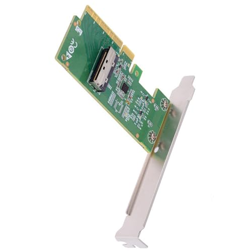 Azxcvbnm PCIE 5.0 Bis Mico 8i Interfaces Kartenkonverter Für Desktop Office PCIE 5.0 Bis MICO 8I NVME Adapterzubehör von Azxcvbnm