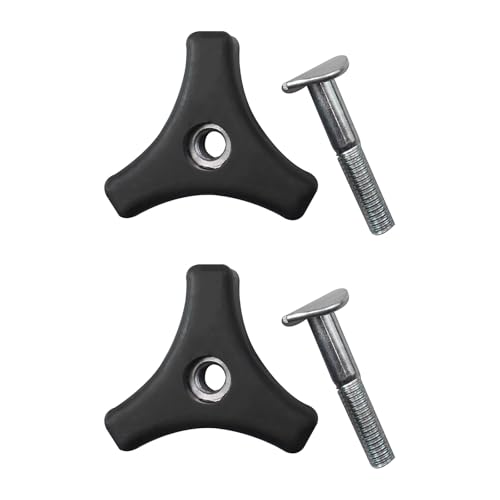 Azxcvbnm Rasenmäher Ersatzgriff Gob Schraubmutter Set Antislip Triangularknopf Schnelle Installation Plastikkonstruktion Antislip Garden Tool Befestigungselemente von Azxcvbnm