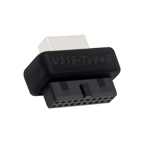 Azxcvbnm USB Frontplatte Adapter Vertikaler USB Header Adapter Erweiterungskarte Für Typ C Access Typ C Motherboards Adapter von Azxcvbnm