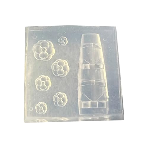 Bowknot Silikon Nägel Kunstform Für Handwerk Maniküre Schmuckzubehör Design Nägel Charme Handgemachtes Nagelkunst Silikon von Azxcvbnm