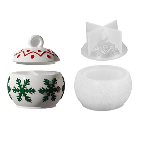 Einfache Freisetzung Silikonform Für Handgefertigte Kerzenhalter Dekorative Harzschalen Und Miniatur Sukkulenten Pflanzerdesign Flexible Silikonform von Azxcvbnm