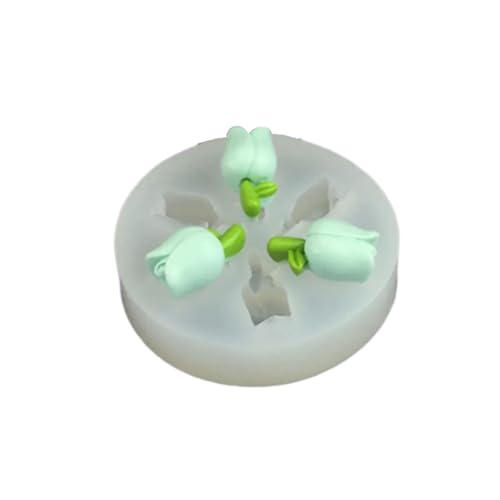 Flexible 2 Schicht Blütenknospen Silikon Schimmelpekte Harzschmuck Seifen Kerzendekorationen Blütenblätter Formen Wiederverwendbare Formen Für Süßigkeitendekoration von Azxcvbnm