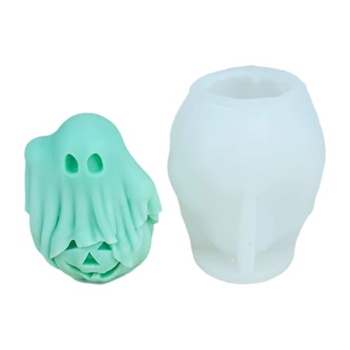 Halloween Spirit Silicon Formen Fondant Schokoladenurlaub Backdekoration Werkzeug Mousses Kuchen Dauerte Halloween Spirit Silikondessert Für Kerze von Azxcvbnm