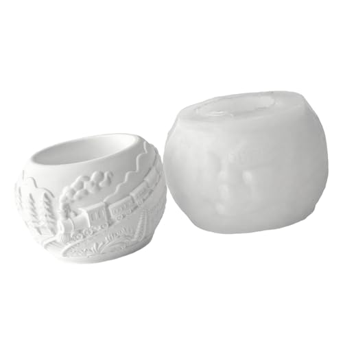 Kleine Zugform Silikonhandwerksformen Wiederverwendbares Handgefertigt von Azxcvbnm