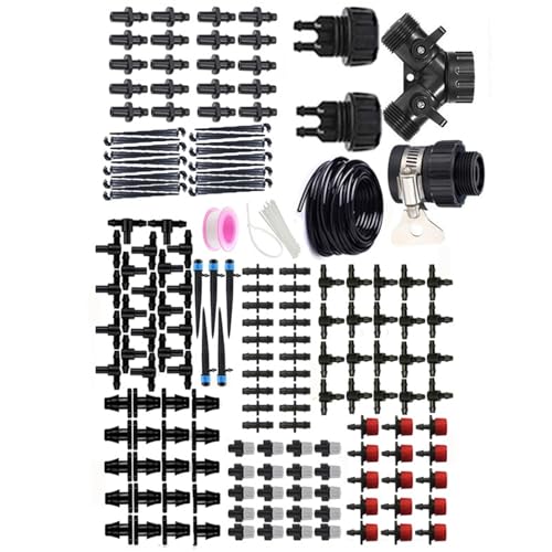 Komplette Automatische Pflanzenwässerungsset 20 Rotierende Sprinklerhydroponikadapter Für Pflanzliche Patios Aeroponic Gardens Anti Clogging Polyethylen Tropfrohrsystem Komplette Automatische Pflanzenwässerungsset 20 Rotierende Sprinklerhydroponikadapter Für Pflanzliche Patios Aeroponic Gardens Anti Clogging Polyethylen Tropfrohrsystem von Azxcvbnm