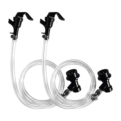 Lecksicherer Beer Wasserhahn Für Grill Und Hochzeiten Lock Bier Line Assembly Mit Schlauch Practical Home Brewing Accessoire von Azxcvbnm