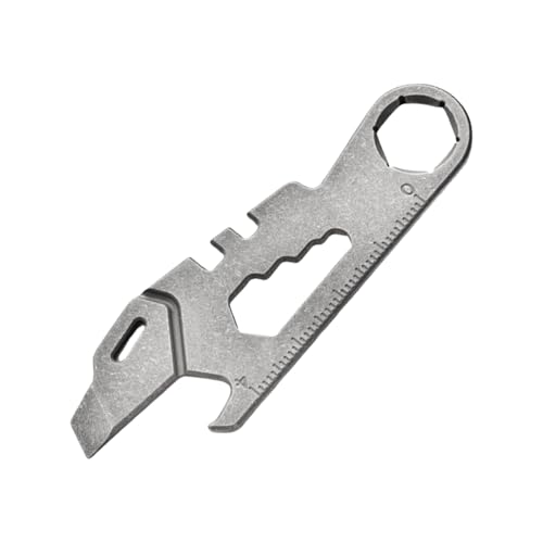 Multitool Legierungsschlüsselkäse Multifunktional Schnalle Schlüsselbund Multipurpose Flaschenöffner Schlüsselhalter Clip Zum Camping Wandern von Azxcvbnm