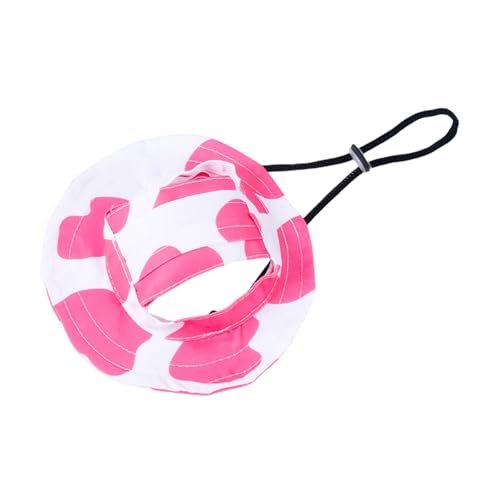 Pet Sun Protective Hat Verstellbare Krawatte Breit Gestrichenes Design Für Hundekatzen Kaninchen Ohrlöcher Accessoire Atmungsaktive Hundsonne Mit Ohrlöchern von Azxcvbnm