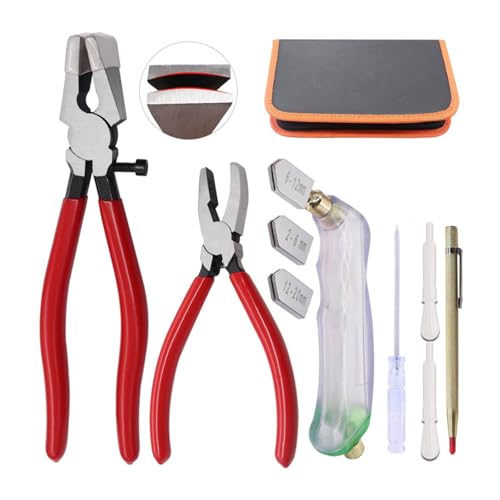 Premium Gläserschneider Mit 3 Austauschbaren Köpfen Und Autoöl Für 2-20-mm Glas Gläser Schneidzellenkit Für 2-20 Mm von Azxcvbnm