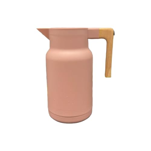 Robust 1 Liter Isolierte Wasserflaschen Mit Nicht Schlechter Holzgriff Und Rotierende Basis Für Einfache Wartung Premium Materialien Kesselkolben von Azxcvbnm