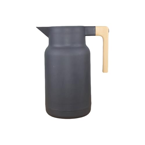 Robust 1 Liter Isolierte Wasserflaschen Mit Nicht Schlechter Holzgriff Und Rotierende Basis Für Einfache Wartung Premium Materialien Kesselkolben von Azxcvbnm