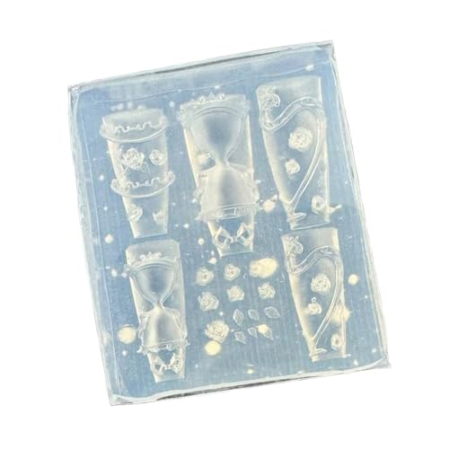 Rose Hourglass Nails Kunst Silikonform Für Handwerksnägel Dekoration Und Handwerk Wiederverwendbar Rose Hourglass Nails Kunst Silikonform Für Handwerksnägel Dekoration Und Handwerk Wiederverwendbar von Azxcvbnm