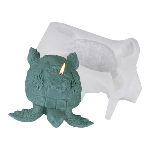 Schildkröte Figur Silikonkerzenformen Für Kerzenseife Epoxidharzform Formen Gipsdekoration Geformte Form Die Dekoration Zu Hause von Azxcvbnm