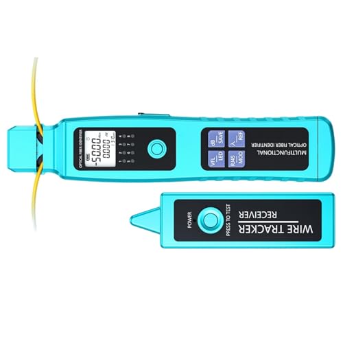 Wiederaufladbare Mehrzweckfaserkabel Identifikatorinspektor Mit 30 MW Red Beam Messgerät Und RJ45 Systemprüfungen Faserfaser Optikkabel Und Networking Tester von Azxcvbnm
