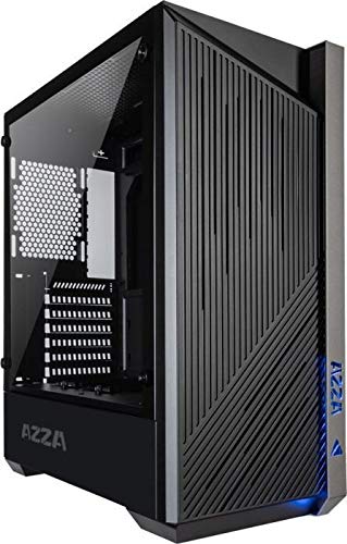 Azza Raven - ATX Mid-Tower Gaming Gehäuse mit ARGB Lüfter CSAZ-420-DF1 Schwarz/Grau Azza Raven - ATX Mid-Tower Gaming Gehäuse mit ARGB Lüfter CSAZ-420-DF1 Schwarz/Grau von Azza