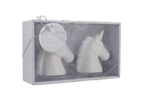 Salz- und Pfefferstreuer aus Keramik White Unicorn von Azzure Home
