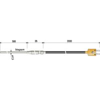 B+b Thermo-technik - b + b Thermo-Technik 0625 1189-41 Tauchfühler -100 bis +1000 °c Fühler-Typ k von B+B THERMO-TECHNIK