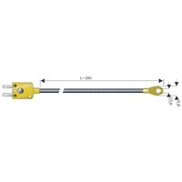 B+b Thermo-technik - b + b Thermo-Technik 0625 1446-07 Oberflächenfühler -50 bis +400 °c Fühler-Typ k von B+B THERMO-TECHNIK