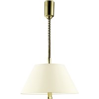 B+M Leuchten Seda Pendelleuchte Messing matt / poliert von B+M Leuchten