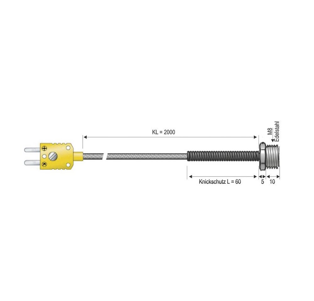 B + B Thermo-Technik Thermodetektor B + B Thermo-Technik 0625 1445-06 Einschraubfühler -50 bis +400 °C F von B + B Thermo-Technik