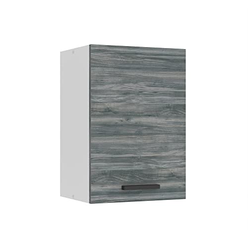 Belini Hängeschrank Küche, Küchenschränke SG. Breite 40 cm. Oberschrank mit 1 Tür, Küchenhängeschränke, Wandschrank Hängend, Glamour Wood von B BELINI GROUP