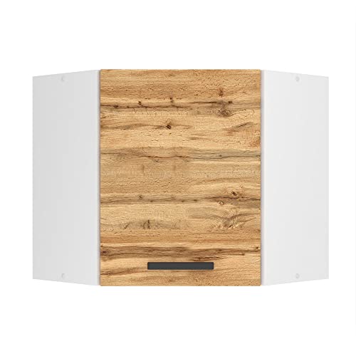 Belini Hängeschrank Küche, Küchenschränke SGN. Breite 60 cm. Oberschrank mit 1 Tür, Küchenhängeschränke, Wandschrank Hängend, Wotan-Eiche Belini Hängeschrank Küche, Küchenschränke SGN. Breite 60 cm. Oberschrank mit 1 Tür, Küchenhängeschränke, Wandschrank Hängend, Wotan-Eiche von B BELINI GROUP