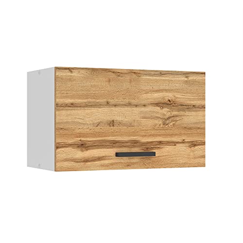 Belini Hängeschrank Küche, Küchenschränke SGP. Breite 60 cm. Oberschrank mit 1 Tür, Küchenhängeschränke, Wandschrank Hängend, Wotan-Eiche von B BELINI GROUP