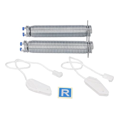 BLUPARTS - KOMPATIBEL 10107367 Türscharnierfeder Set mit Seilzügen passend für SIEMENS 00754873 in Geschirrspüler von B BLUPARTS