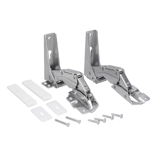 Türscharnier Set oben unten wie INDESIT C00636779 für Kühlschrank von B BLUPARTS
