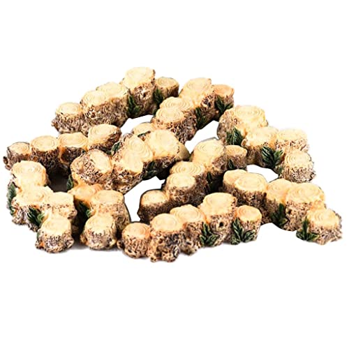 B Baosity 10 / Set Fairy Garden Crafts Baumstumpf Minitures Table Building Kits von B Baosity