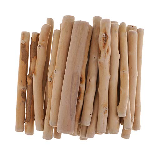 B Baosity 250g / Pack Natürliche Treibholz Holz Bar Stick Bastelhölzer Sticks Holzstäbchen für DIY Handwerk - Stick, 12-13 cm von Baosity