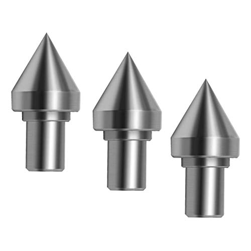 B Baosity 3pcs Körnerspitze, Zentrierspitze Rollkörner für Machine Taper CNC Drehmaschine Werkzeug, 8mm Schaft B Baosity 3pcs Körnerspitze, Zentrierspitze Rollkörner für Machine Taper CNC Drehmaschine Werkzeug, 8mm Schaft von B Baosity