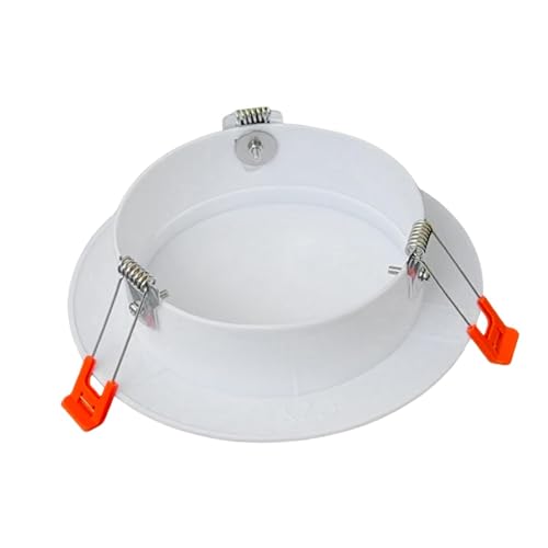 B Baosity Deckenloch Abdeckplatte mit Federndem Clipdesign Wandloch Abdeckung Downlight Lochkappe Dekoratives Panel Aus Langlebigem PP Material für Nahtlose Opt, Passend für 140 bis B Baosity Deckenloch Abdeckplatte mit Federndem Clipdesign Wandloch Abdeckung Downlight Lochkappe Dekoratives Panel Aus Langlebigem PP Material für Nahtlose Opt, Passend für 140 bis von B Baosity